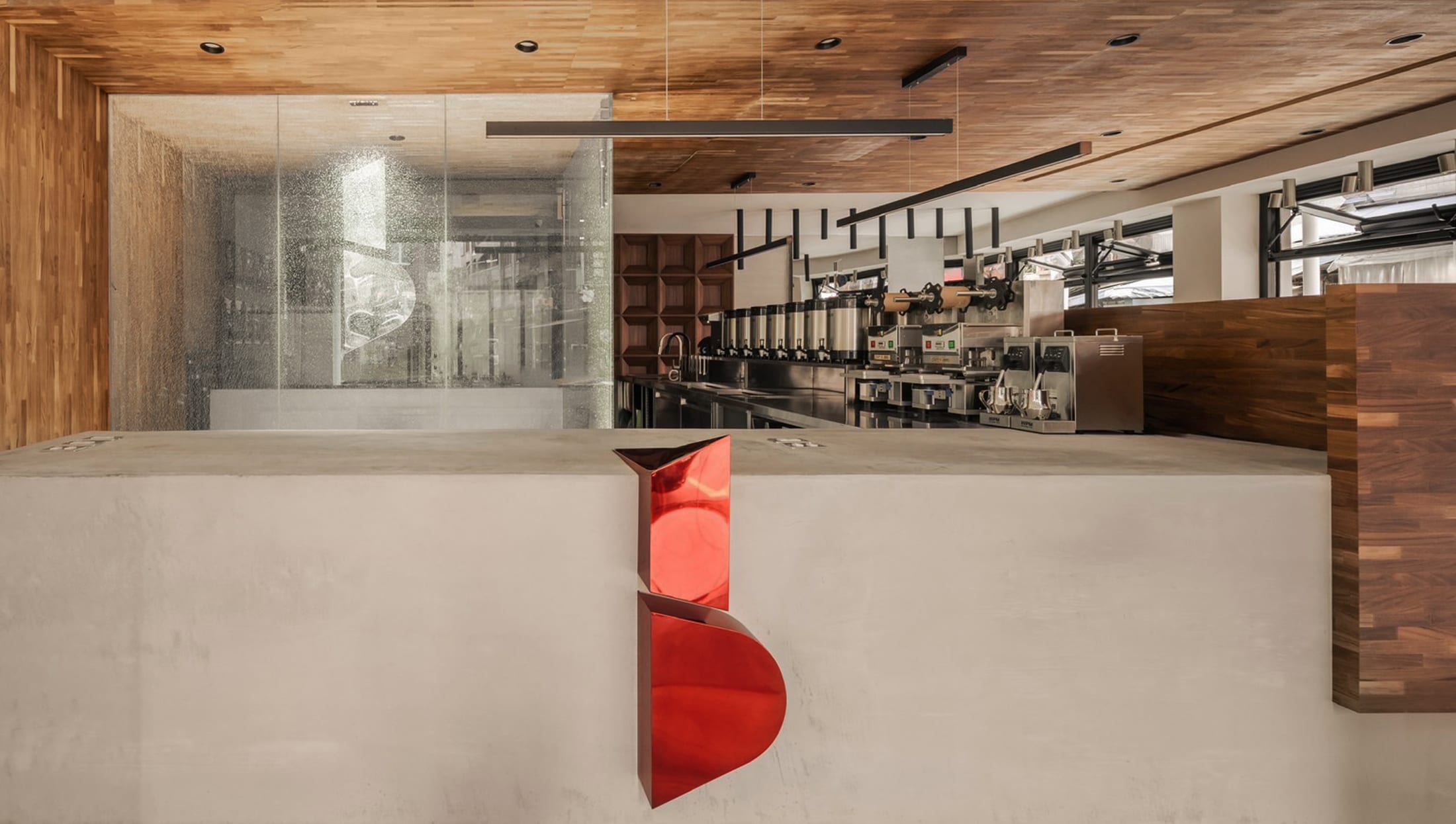 BLIKE TEA - Commercial Space Design